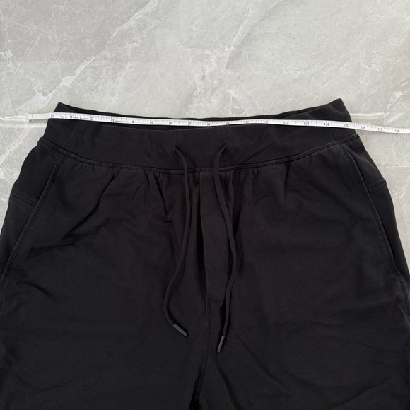 Men’s Lululemon Athletic Workout Drawstring 100% Cotton 9” Shorts Pockets Large - Picture 15 of 16